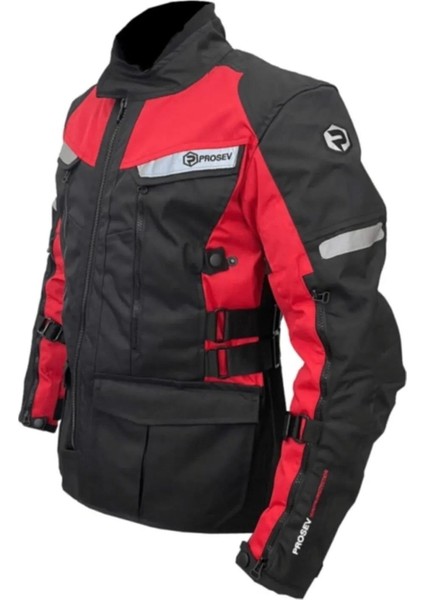 4 Mevsim Korumalı Mont Long Floresan Kırmızı fiyatları