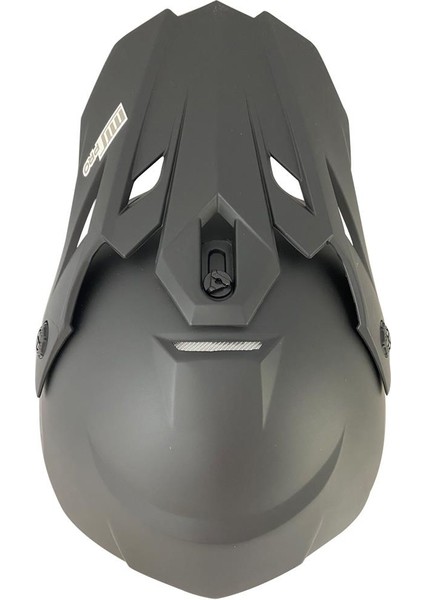 Motox Forza Matt Turuncu Cross Kask