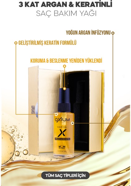 3 Kat Daha Etkili Argan & Keratin Saç Serum modelleri