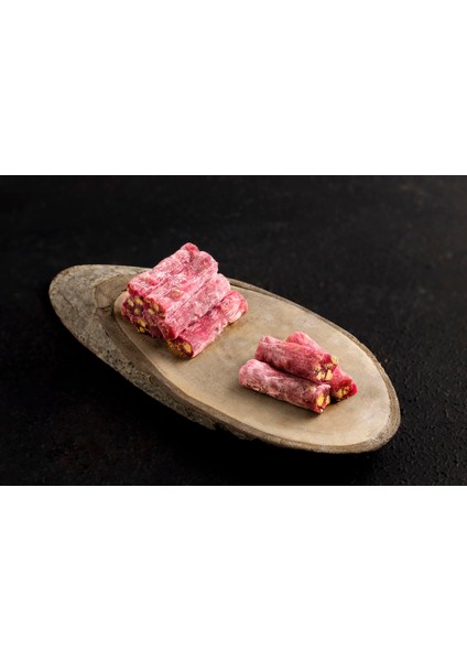 Antep Fıstıklı Narlı Çekme Lokum 500 gr
