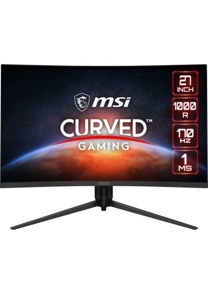 27" G271CQP E2 2560x1440 (WQHD) 16:9 CURVE 1000R VA 170HZ 1MS ADAPTIVE-SYNC GAMING MONITOR