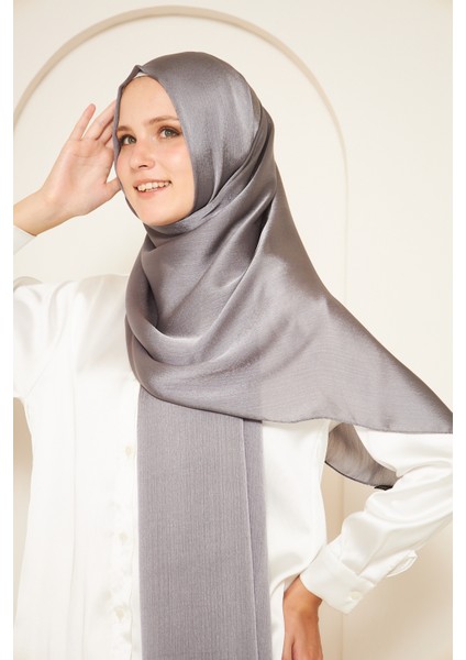 Sakafashion Idol Jan Jan Şal- Antrasit Gri