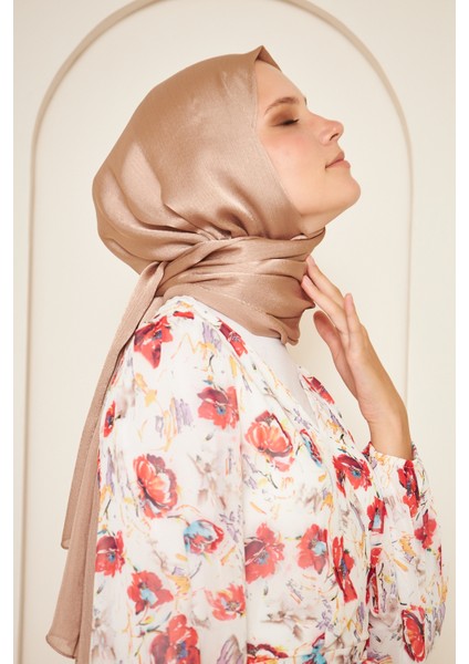 Sakafashion Idol Jan Jan Şal - Vizon
