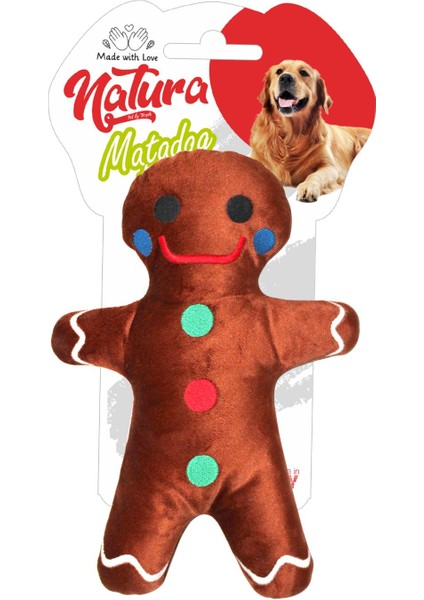 Natura Matadog Cookie Man -S Dog Toy