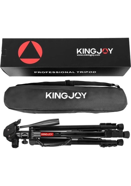 Kıngjoy VT-890H Aluminum Alloy Tripod Professional