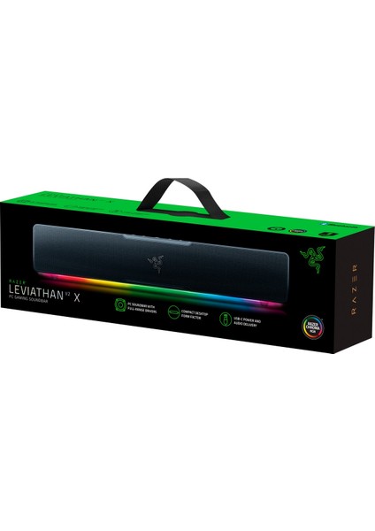 Leviathan Bluetooth 5.0 V2 x 2.1 Kablosuz Chroma Rgb Type-C Ses Sistemi