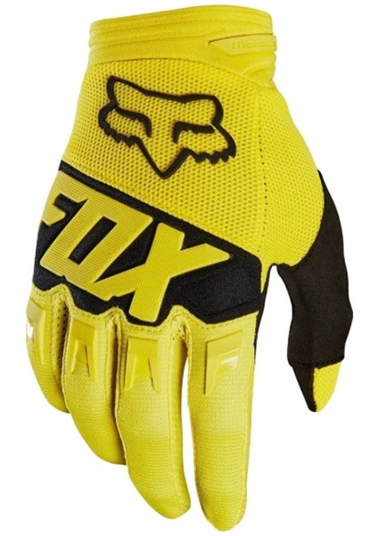 Fox Serisi Profesyonel Açık Hava Motosiklet ve Bisiklet Sürme Tam Parmak Eldivenleri (Yurt Dışından)