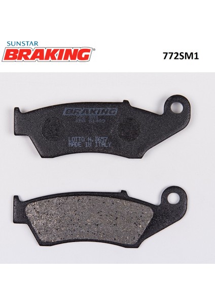 Yarı Metalik Ön Fren Balatası / Honda / Crf 450 R / 450CC / Ön / 2004-2005-2006-2007-2008-2009-2