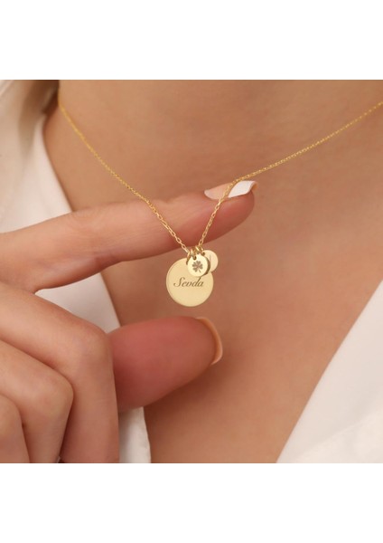 925 Ayar Gümüş Halka Plaka Kolye fiyatları