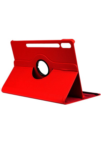 Samsung Galaxy Tab S9 Plus X810 X816 X818 Kılıf 360 Dönebilen Standlı Case