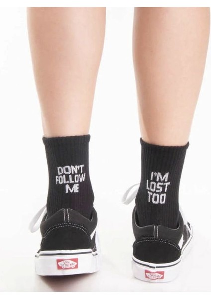 Don't Follow Me Kolej Çorabı