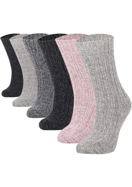 Kadın 6'lı Kışlık Çorap