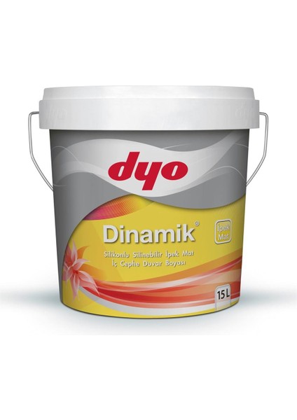 Dinamik Silikonlu Ipek Mat Iç Cephe Boyası 15 Lt