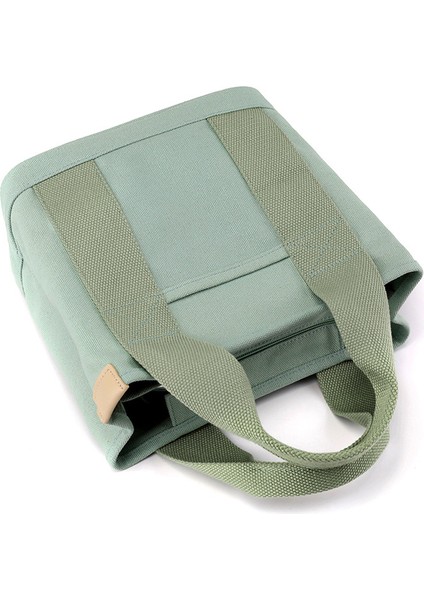 Small Simple Shoulder Bag Handbag Thick Canvas Mobile Phone Bucket Tote Bag (Yurt Dışından) modelleri