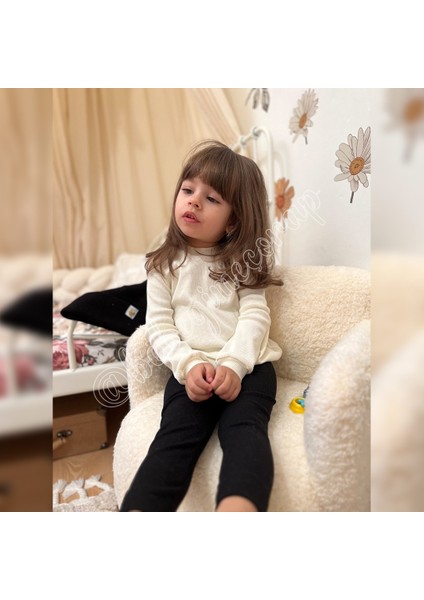 Kaşkorse Fitilli Tayt Bebek/ Çocuk Tayt
