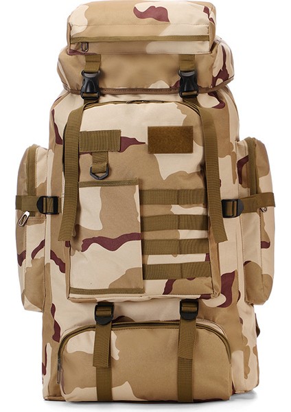 CINGO80L Büyük Kapasiteli Su Geçirmez Seyahat Dağcılık Çantası (Yurt Dışından)