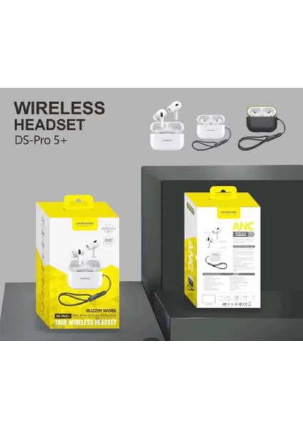 Ds-Pro5+ Bluetooth Kablosuz Kulak Içi Kulaklık Anc