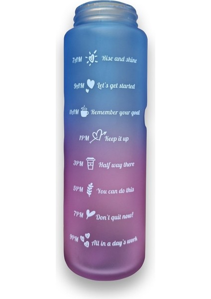 Cam Motivasyon Matarası - Tutamaçlı fırsatları