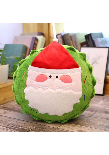 Noel Ağacı Noel Baba Elk Peluş Yastık Noel Kolye Noel Hediyesi (Yurt Dışından)