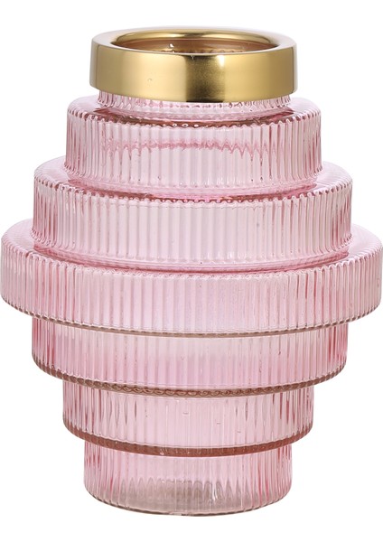 Cake Pembe Cam Vazo AK.WLT0962