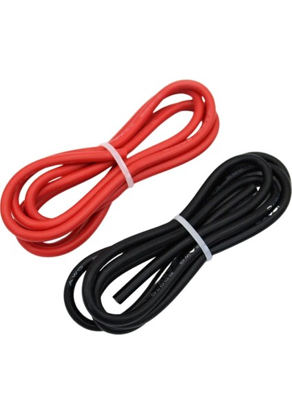 8 Awg Kırmızı Silikon Kaplı Kablo – 5 Metre fiyatları