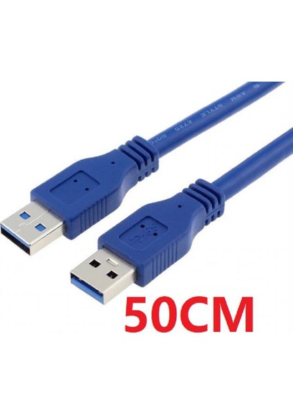 USB 3.0 Erkek Erkek Ara Bağlantı Kablosu Uzatma