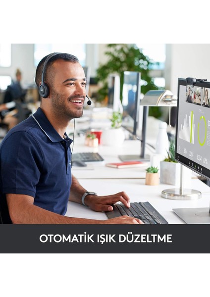 C270 Hd 720P Mikrofonlu Web Kamerası (ithalatçı garantili)