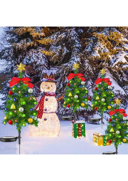 Güneş LED Noel Ağacı Zemin Işıkları (Yurt Dışından) fiyatları