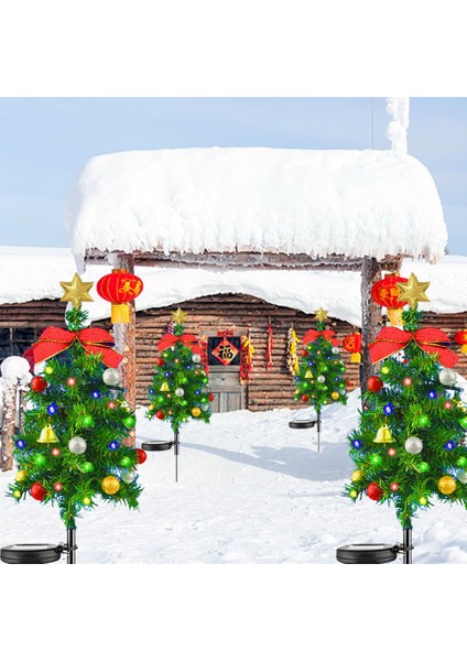 Güneş LED Noel Ağacı Zemin Işıkları (Yurt Dışından) fırsatları