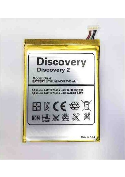 General Mobile Discovery 2 Orijinal Batarya