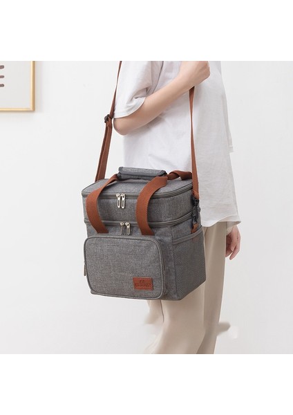 Çift Katmanlı Yalıtımlı Omuz Piknik Çantası (Yurt Dışından) fırsatları