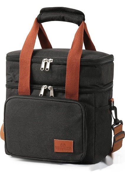 Çift Katmanlı Yalıtımlı Omuz Piknik Çantası (Yurt Dışından)