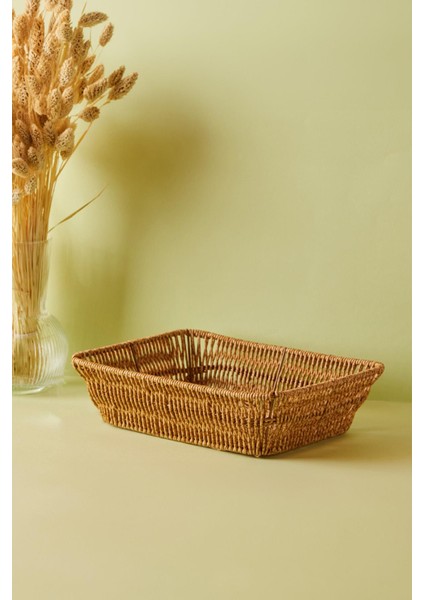 Picnic Hasır Ekmek Sepeti