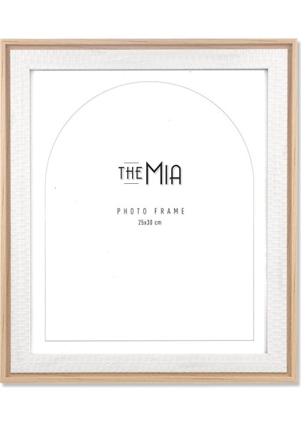 The Mia Vimini Fotoğraf Çerçevesi Bej 30X25 cm