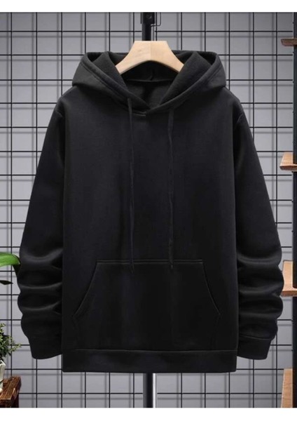 Siyah Beyaz Gül Baskılı Oversize Bisiklet Yaka Erkek Sweat fiyatları