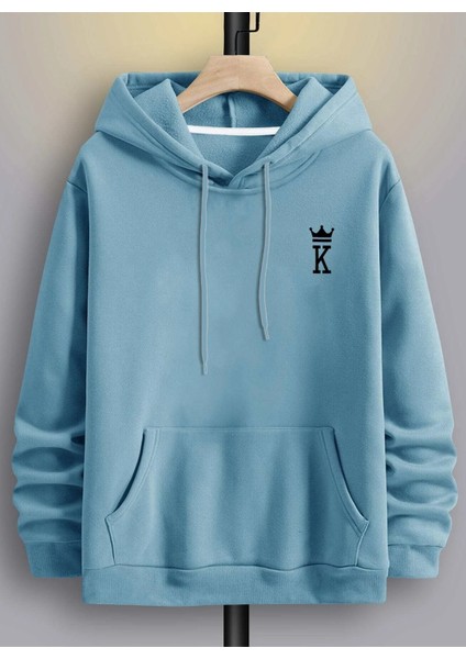 Bebe Mavi Maça Papaz Baskılı Oversize Erkek Sweatshirt fiyatları