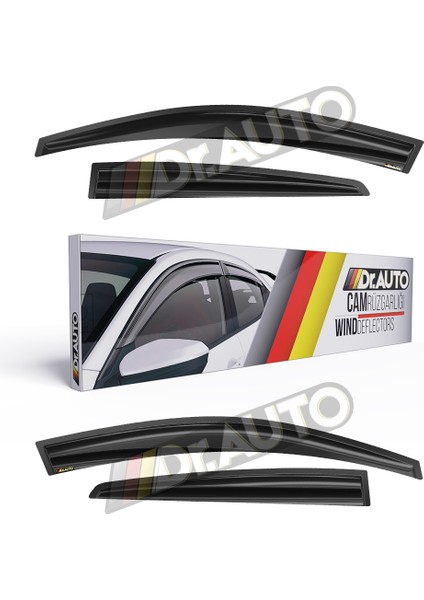 Ford Focus 1 Sedan Hb 1994-2004 Arası Cam Rüzgarlığı 4lü fiyatları