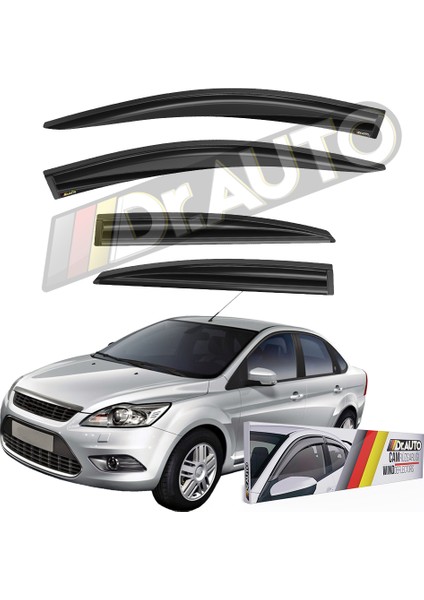 Ford Focus 2 2005-2011 Arası Cam Rüzgarlığı 4lü