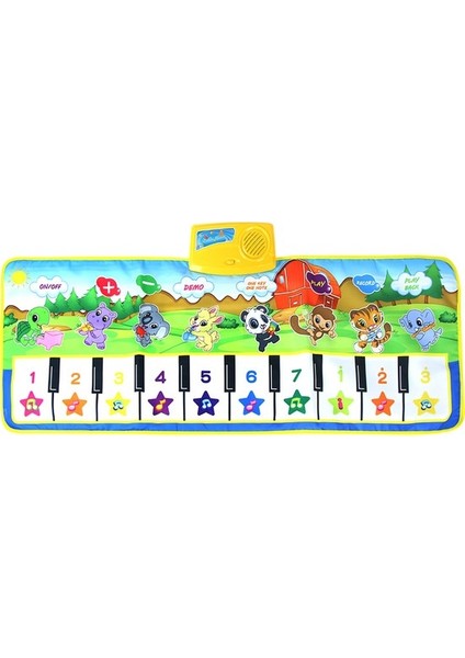 Bebek Müzikal Dokunmatik Halı 100 x 36 cm (Yurt Dışından)