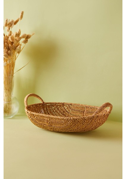 Picnic Hasır Büyük Oval Meyvelik