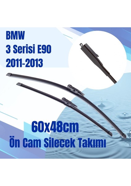 Ön Cam Silecek Takımı Bmw 3 Serisi E90 2011-2013 60X48CM