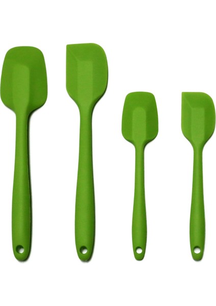 Silikon Spatula Yapışmaz Tencere Için 4'lü Isıya Dayanıklı Set-Kauçuk Spatula Pişirme Için Silikon Çerez Dekorasyon Malzemeleri Kek Döner Tabla Veya Kazıyıcı-Aşçı Için Küçük Balık (Yurt Dışından)
