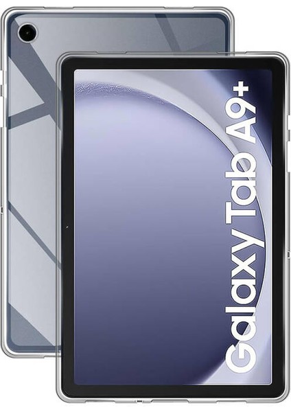Samsung Galaxy Tab A9 Plus Kılıf Silikon Şeffaf