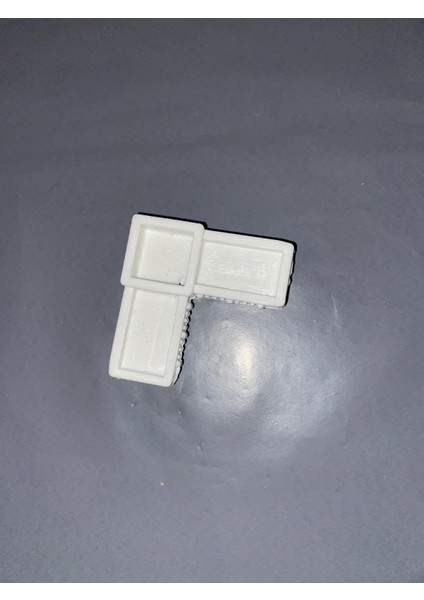 Sineklik 17/25 Plastik Köşe Takozu L Bağlantı Aparatı ( 8 Adet )