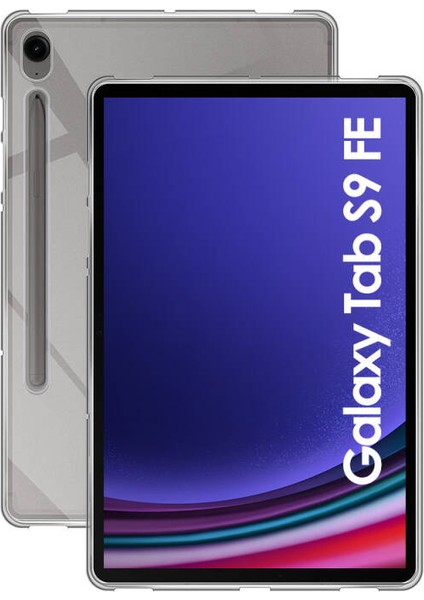 Samsung Galaxy Tab S9 Fe Kılıf Silikon Şeffaf