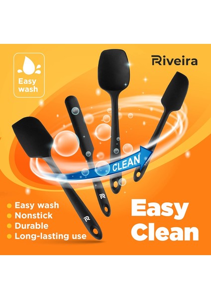 Silikon Spatula Seti 4 Parça 600°F+ Isıya Dayanıklı Mutfak Eşyaları Seti Pişirme Gereçleri Seti Yapışmaz Tencere Için Plastik Kauçuk Spatulalar Pişirme Kaşık Setleri Mutfak Için Si (Yurt Dışından) modelleri