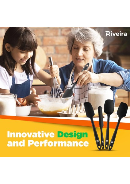 Silikon Spatula Seti 4 Parça 600°F+ Isıya Dayanıklı Mutfak Eşyaları Seti Pişirme Gereçleri Seti Yapışmaz Tencere Için Plastik Kauçuk Spatulalar Pişirme Kaşık Setleri Mutfak Için Si (Yurt Dışından) fırsatları