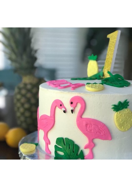 Hawaii Kurabiye Kesici Set-6 Parça-Kaktüs, Ananas, Flamingo, Monstera Yaprağı ve Palmiye Ağacı-Tropikal Kurabiye Kesici Kalıpları Yaz Tropikal Plaj Partisi Malzemeleri Decoratons (Yurt Dışından)