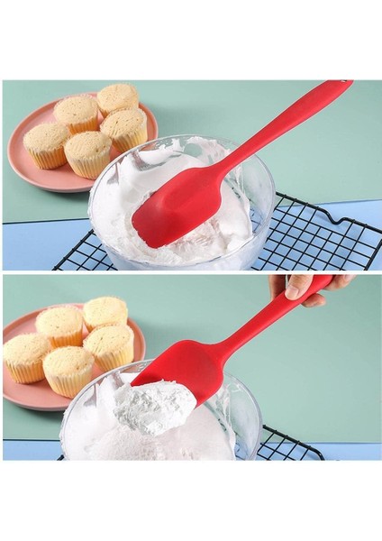 21 cm Silikon Kaşık Kazıyıcı Spatula Kek Dondurma Aracı Gereç Ev Bakeware Araçları A1Z6 (Yurt Dışından) fiyatları