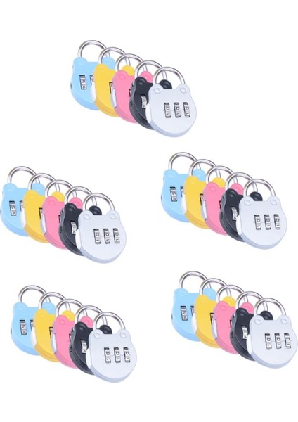 Kombinasyon Kilit 25 Adet Antik Asma Kilit Dijital Kilit Dış Mekan Aksesuarları Kombinasyon Asma Kilit Dış Mekan Kombinasyon Asma Kilit Günlük Kullanım Şifreli Kilit Aşınmaya Dayan (Yurt Dışından)